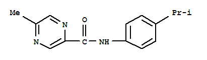 2-Pyrazinecarboxamide,5-methyl-N-[4-(1-methylethyl)phenyl]-