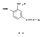 Phenol,2-(methylamino)-5-(2-phenyldiazenyl)-, 1-(hydrogen sulfate), potassium salt(1:1)