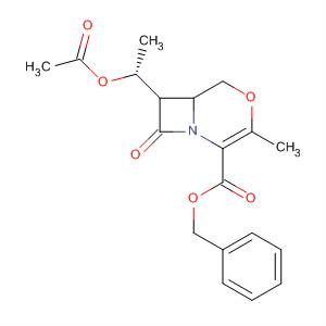 4-Oxa-1-azabicyclo[4.2.0]oct-2-ene-2-carboxylic acid,7-[(1R)-1-(acetyloxy)ethyl]-3-methyl-8-oxo-, phenylmethyl ester,(6R,7R)-