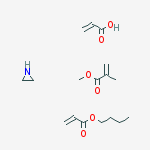 Aziridine;butyl Prop-2-enoate;methyl 2-methylprop-2-enoate;prop-2-enoic Acid