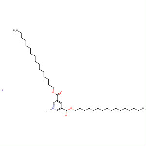 Pyridinium, 3,5-bis[(hexadecyloxy)carbonyl]-1-methyl-, iodide