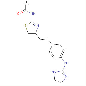 Acetamide,N-[4-[2-[4-[(4,5-dihydro-1H-imidazol-2-yl)amino]phenyl]ethyl]-2-thiazolyl]-