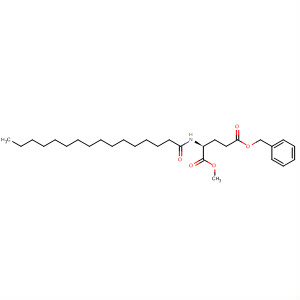 L-Glutamic acid, N-(1-oxohexadecyl)-, 1-methyl 5-(phenylmethyl) ester