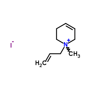 1,2,5,6-TETRAHYDRO-1-ALLYL-1-METHYLPYRIDINIUM IODIDE