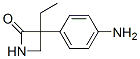 3-(p-Aminophenyl)-3-ethylazetidin-2-one
