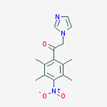 2-imidazol-1-yl-1-(2,3,5,6-tetramethyl-4-nitrophenyl)ethanone