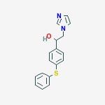 1-IMIDAZOLEETHANOL,A-(P-PHENYLTHIOPHENYL)-