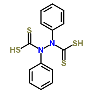 1,2-diphenylhydrazine-1,2-dicarbodithioic acid