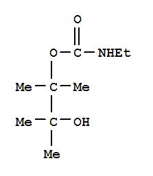 CARBAMIC ACID ETHYL-,2-HYDROXY-1,1,2-TRIMETHYLPROPYL ESTER