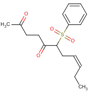 8-Undecene-2,5-dione, 6-(phenylsulfonyl)-, (Z)-