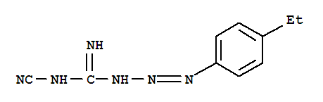 2-Triazene-1-carboximidamide,N-cyano-3-(4-ethylphenyl)-
