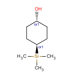 Cyclohexanol, 4-(trimethylsilyl)-, trans-
