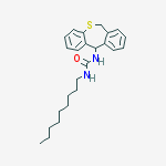 1-(6,11-dihydrobenzo[c][1]benzothiepin-11-yl)-3-nonylurea
