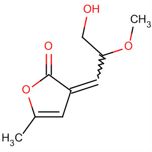 2(3H)-Furanone, dihydro-3-(3-hydroxy-2-methoxypropylidene)-5-methyl-