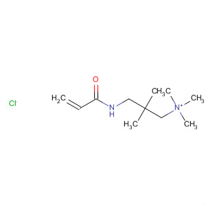 1-Propanaminium,N,N,N,2,2-pentamethyl-3-[(1-oxo-2-propenyl)amino]-, chloride