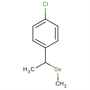 Benzene, 1-chloro-4-[1-(methylseleno)ethyl]-