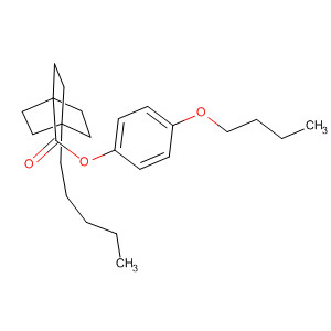 Bicyclo[2.2.2]octane-1-carboxylic acid, 4-pentyl-, 4-butoxyphenyl ester