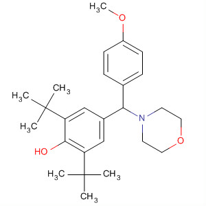 Phenol,2,6-bis(1,1-dimethylethyl)-4-[(4-methoxyphenyl)-4-morpholinylmethyl]-