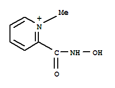 Pyridinium,  2-[(hydroxyamino)carbonyl]-1-methyl-