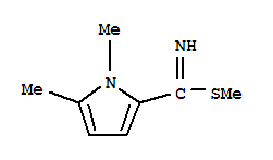 1H-Pyrrole-2-carboximidothioicacid, 1,5-dimethyl-, methyl ester