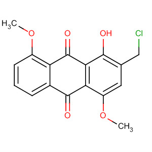 9,10-Anthracenedione, 2-(chloromethyl)-1-hydroxy-4,8-dimethoxy-
