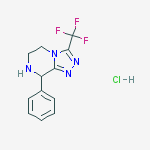 8-PHENYL-3-(TRIFLUOROMETHYL)-5,6,7,8-TETRAHYDRO[1,2,4]TRIAZOLO[4,3-A]PYRAZINE HYDROCHLORIDE