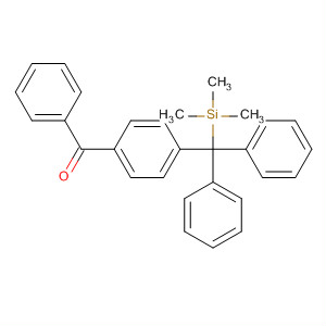 Methanone, [4-[diphenyl(trimethylsilyl)methyl]phenyl]phenyl-