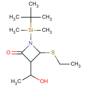 2-Azetidinone,1-[(1,1-dimethylethyl)dimethylsilyl]-4-(ethylthio)-3-(1-hydroxyethyl)-