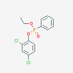 2,4-dichloro-1-[ethoxy(phenyl)phosphoryl]oxybenzene