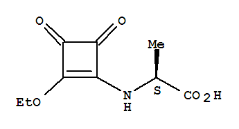 L-ALANINE,N-(2-ETHOXY-3,4-DIOXO-1-CYCLOBUTEN-1-YL)-