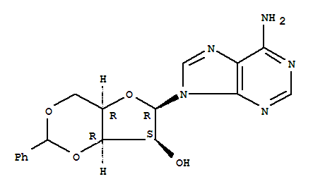 9-(3,5-O-benzylidenepentofuranosyl)-9H-purin-6-amine