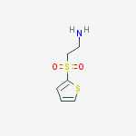 2-thiophen-2-ylsulfonylethanamine