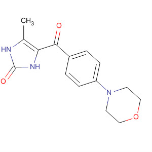 2H-Imidazol-2-one, 1,3-dihydro-4-methyl-5-[4-(4-morpholinyl)benzoyl]-