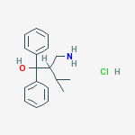 2-(aminomethyl)-3-methyl-1,1-diphenylbutan-1-ol hydrochloride
