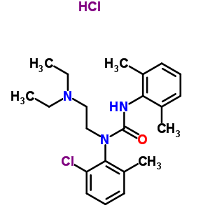 1-(6-CHLORO-O-TOLYL)-1-(2-(DIETHYLAMINO)ETHYL)-3-(2,6-XYLYL)UREA HCL