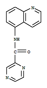 2-Pyrazinecarboxamide,N-5-quinolinyl-
