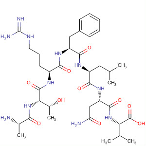 L-Valine,L-alanyl-L-threonyl-L-arginyl-L-phenylalanyl-L-leucyl-L-asparaginyl-