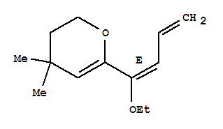 2H-Pyran,6-[(1E)-1-ethoxy-1,3-butadien-1-yl]-3,4-dihydro-4,4-dimethyl-