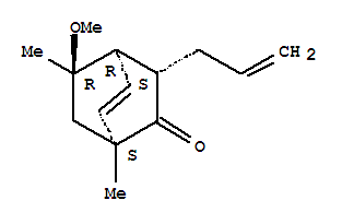 Bicyclo[2.2.2]oct-5-en-2-one,8-methoxy-1,8-dimethyl-3-(2-propen-1-yl)-, (1S,3S,4R,8R)-