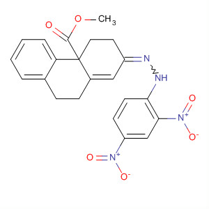 4a(2H)-Phenanthrenecarboxylic acid,2-[(2,4-dinitrophenyl)hydrazono]-3,4,9,10-tetrahydro-, methyl ester