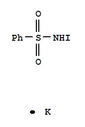 Benzenesulfonamide,N-iodo-, potassium salt (1:1)