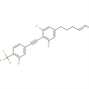 Benzene,1,3-difluoro-2-[[3-fluoro-4-(trifluoromethyl)phenyl]ethynyl]-5-(4-pentenyl)-
