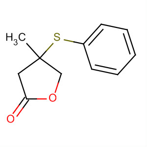 2(3H)-Furanone, dihydro-4-methyl-4-(phenylthio)-