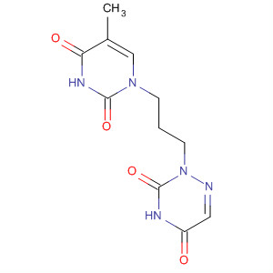 1,2,4-Triazine-3,5(2H,4H)-dione,2-[3-(3,4-dihydro-5-methyl-2,4-dioxo-1(2H)-pyrimidinyl)propyl]-