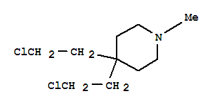 Piperidine,4,4-bis(2-chloroethyl)-1-methyl-