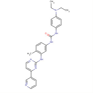 Urea,N-[4-(diethylamino)phenyl]-N'-[4-methyl-3-[[4-(3-pyridinyl)-2-pyrimidinyl]amino]phenyl]-