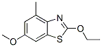 Benzothiazole,2-ethoxy-6-methoxy-4-methyl-