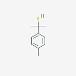 2-(4-Methyl-1-phenyl)-2-propanethiol