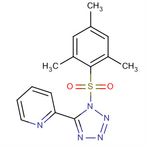 1H-Tetrazole, 5-(2-pyridinyl)-1-[(2,4,6-trimethylphenyl)sulfonyl]-