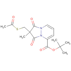 1H-Pyrazolo[1,2-a]pyridazine-5-carboxylic acid,2-[(acetylthio)methyl]hexahydro-2-methyl-1,3-dioxo-, 1,1-dimethylethylester, trans-